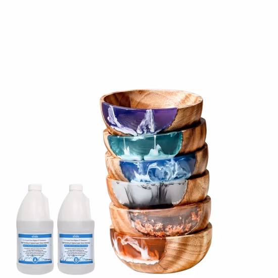 Epoxy Resin Crystal Clear for Coating, Jewelry Making, Casting Resin and DIY Art Crafts