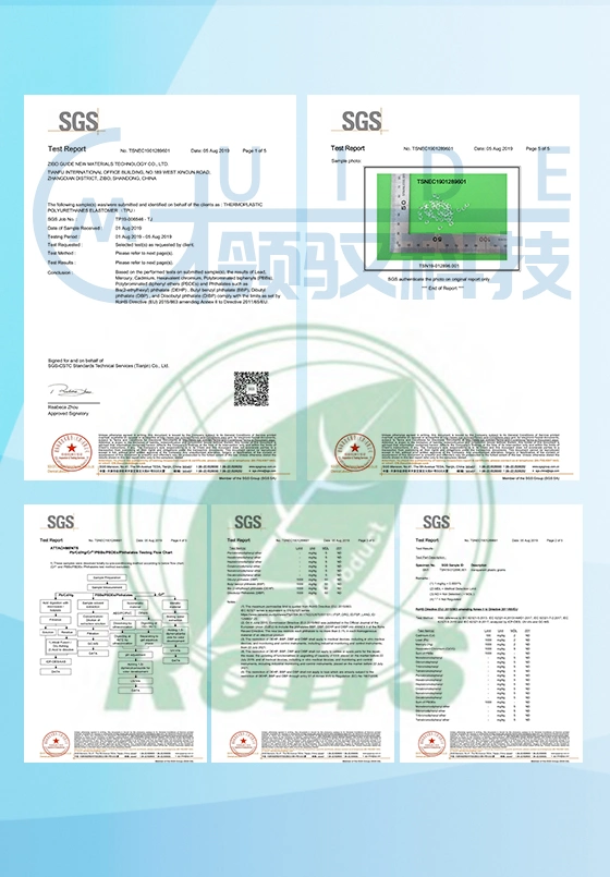Granule Standard Polyester Based Thermoplastic Polyurethane Elastomer TPU Resin