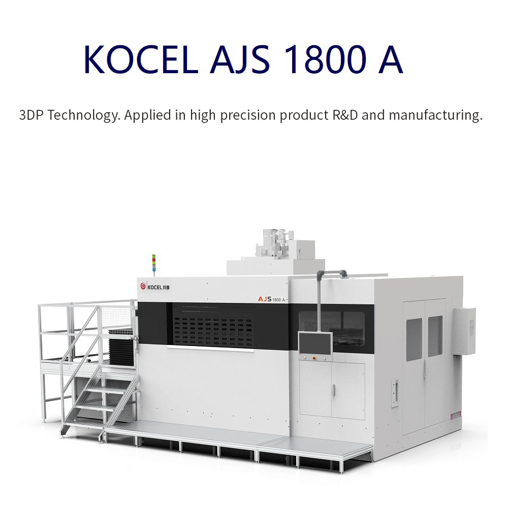 KOCEL AJS 1800A Industrial Large Size Sand Mold 3D Printer for Casting with High Efficiency &amp; High Quality
