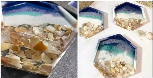 Crystal Clear Fast Curing Epoxy Resin for Crafts and Jewelry Making
