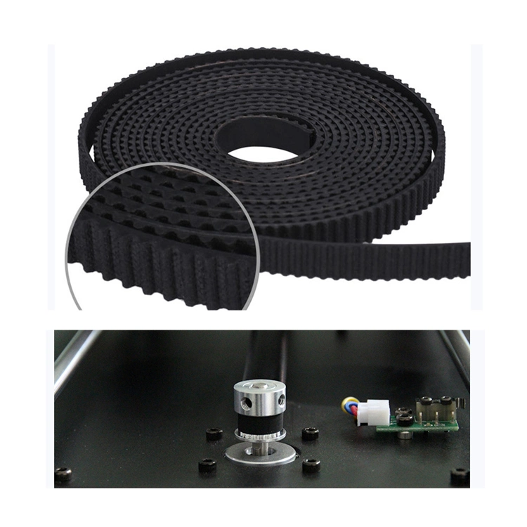 2gt Rubber Opening Timing Belt Width6mm Optional Matching 2gt Synchronous Pulley Used for 3D Printer High Quality Accessories