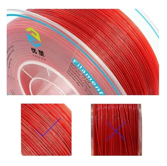 Factory High Quality USA Imported Raw Materials 3D PETG Filament Water Resistant 3D Printing Material Specially for Outdoors 3D Printers Black Filaments 1kg
