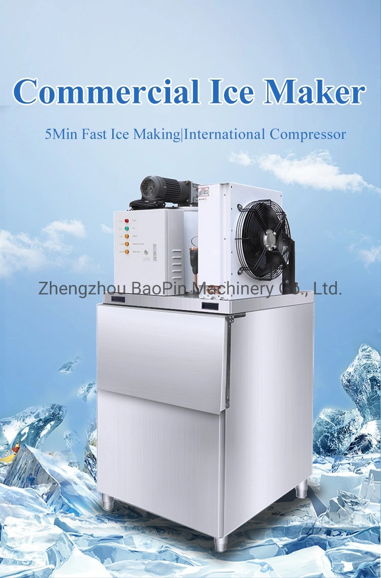 10t High Productivity Commercial Cube Flake Crescent Ice Maker for Research Institute User