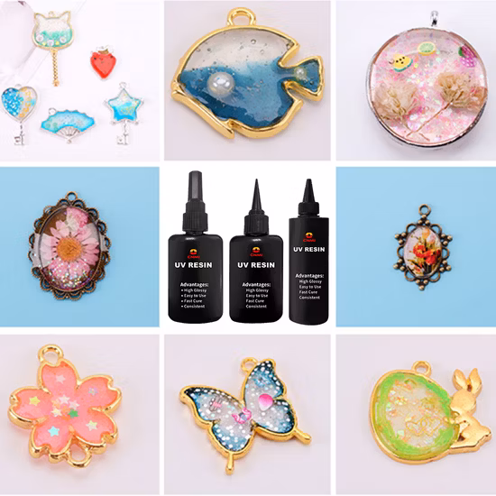 CNMI National Standard Quality Pure Epoxy UV Resin Jewelry Making Light Curing Non Toxic Non Yellowing