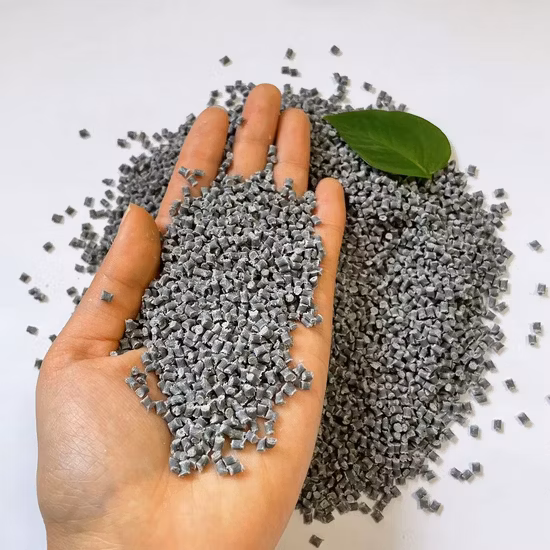 Grey Color Engineering Plastics Polyamide V0 Fr PA66 GF30 Plastic Resin