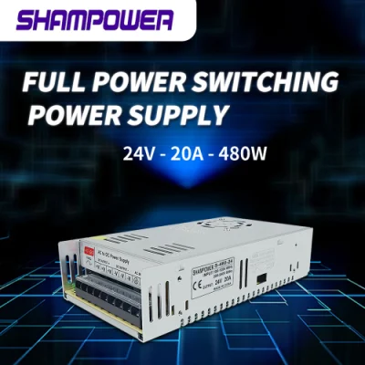 LED SMPS 24V20A 480W Switching Power Supply for LED Light