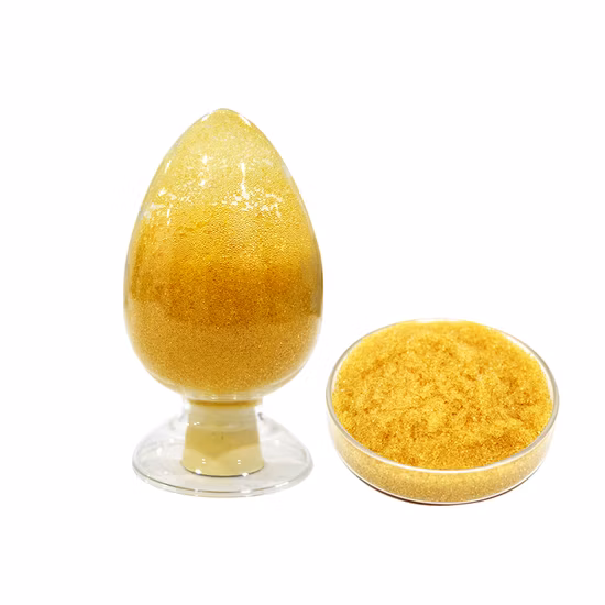 Us Standard Softener Cation Good Quality 001X7 Food Grade Resin
