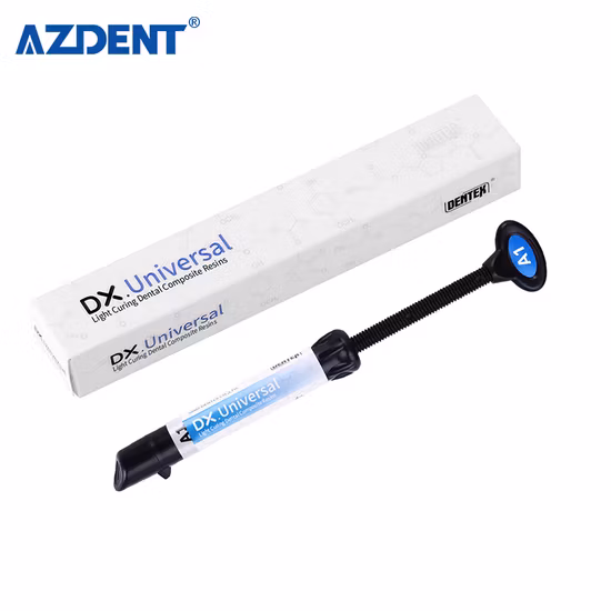 Dental Universal Light Cure Hybrid Composite Resin Shade A1, A2, A3, A3.5, B1, B2