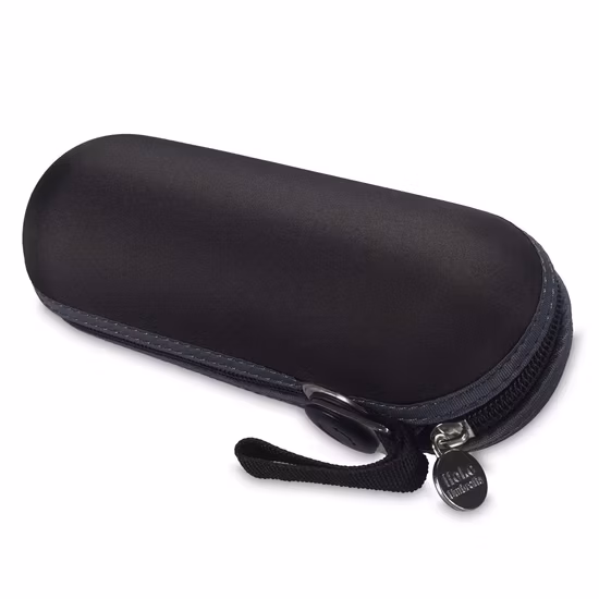 UV Protection Black Vinyl Pocket Umbrella Small Sun Rain Walking Umbrellas