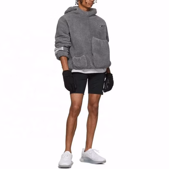 Wholesale Good Quality Fashion Pink Solid Drawstring Kangaroo Pocket Hoodie Graphic Printing Loose Fit Plus Size Casual Hoodies